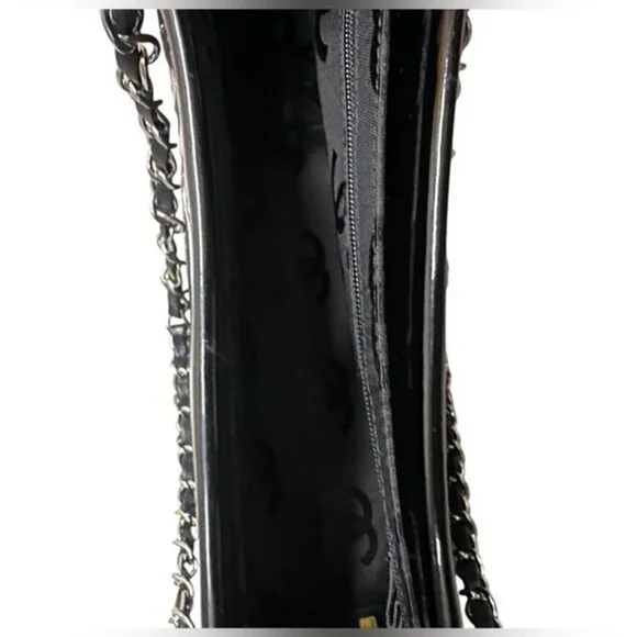 Chanel Pony Hair and Patent Leather Shoulder Bag - Picture 8 of 10